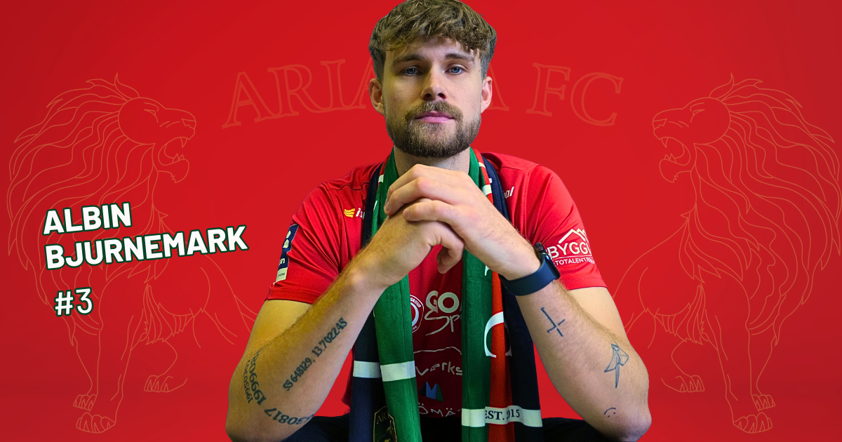 Albin Bjurnemark skriver tvåårskontrakt med Ariana FC